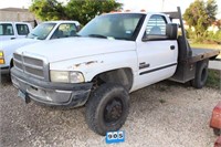 2001 Dodge Laramie SLT 3500 Flat Bed Pickup