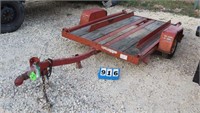 Small Utility Trailer for Ditch Witch Trencher
