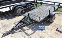 Small Utility Trailer, Approx. 4' x 7'