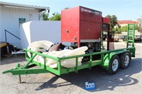 Heavy Duty Utility Trailer, Approx. 7' x 14'