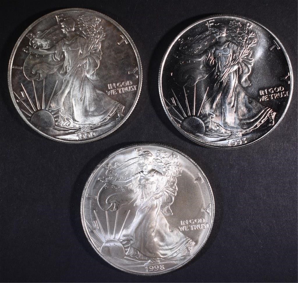 April 25 Silver City Auctions Coins & Currency