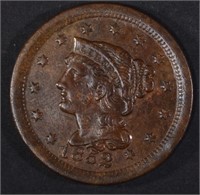 1852 LARGE CENT AU
