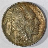 1916-D BUFFALO NICKEL  ORIGINAL CH BU