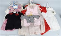 21-DOLL DRESSES and  OUTFITS