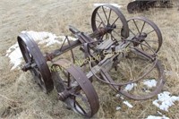 Vintage Iron Axle Wagon
