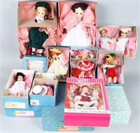 12-MADAME ALEXANDER DOLLS, & OUTFIT , BOXED