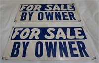 Pair of For Sale Signs