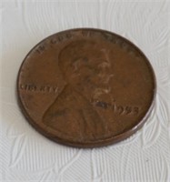 1953 Wheat Penny