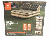 Ozark Trail adjustable dual headrest air bed.