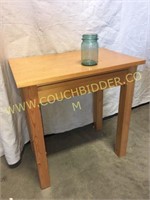 One drawer side table