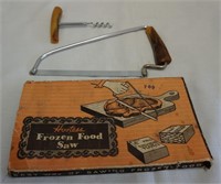 Frozen Food Saw and Corkscrew