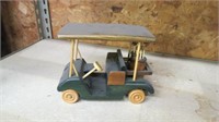 Wooden Golf Cart Model