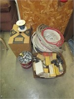 Wire, Electrical Supplies, Switches, Outlets, Misc