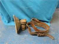 Miners Lamp, Leather Miners Belt