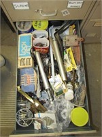 Loose Contents of Drawer, Hardware , Misc