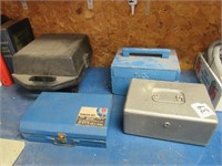 Metal Boxes, Empty Tool Boxes