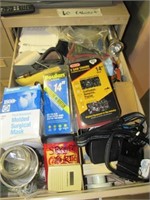 Loose Contents of Drawer, Respirator Parts,