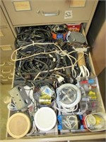 Loose Contents of Drawer, Electrical Supplies