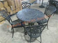 Cast  Aluminum Table & Chairs