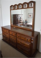 Sumter Cabinet Company Dresser with Mirror