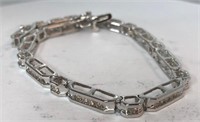 H280 14KT WHITE GOLD DIAMOND BRACELET