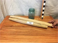 Pair of nice French rolling pins
