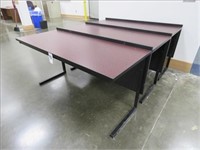 LOT, (2) 25" X 60" MODESTY TABLES