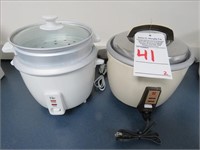 LOT, (2) ELECTRIC RICE COOKERS