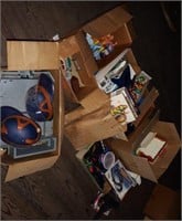 Miscellaneous attic toy lot: approximately