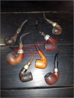 BAG OF 7 VINTAGE PIPES