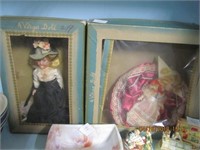 2 Antique Vigra Dolls w/Original Boxes
