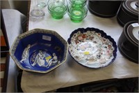 Falcon bowl and oriental bowl