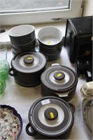 'Hornsea'  covered dishes and bowls.