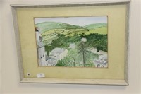 Water colour of laxey