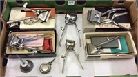 Box of 6 Various Hand clippers