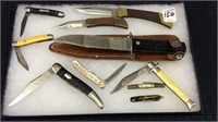 Collection of 10 Knives Including 3-Imperial