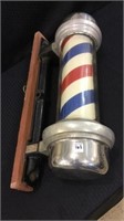 Wall Hanging Barber pole by William Marvey