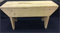 Primitive Wash Stand Bench