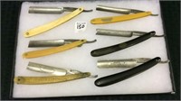 Collection of 6 Old Straight Razors