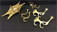 Group of Mostly Brass Pieces Including Boot