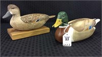 Lot of 2-1/3 Size Decoys by Ron Peterson-2005