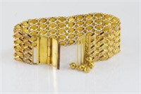 Good 22ct yellow gold bracelet