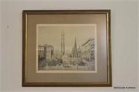 Framed Art - Etching by Don Swann
