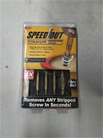 Speed Out Screw Extractor- New