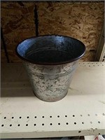Metal Decor Bucket