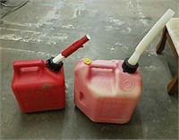(2) Gas Cans- 1&2 Gal