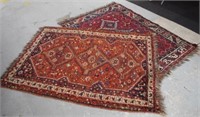 Two Middle Eastern woollen rugs