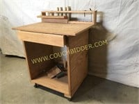 Rolling carving stand/cart