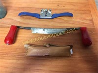 Very nice small draw knife and shaver