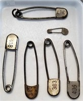 Vintage U.S. Military Laundry Bag Safety Pins
